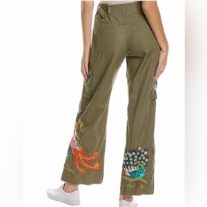 JOHNNY WAS NWT HINGA WIDE LEG CARGO